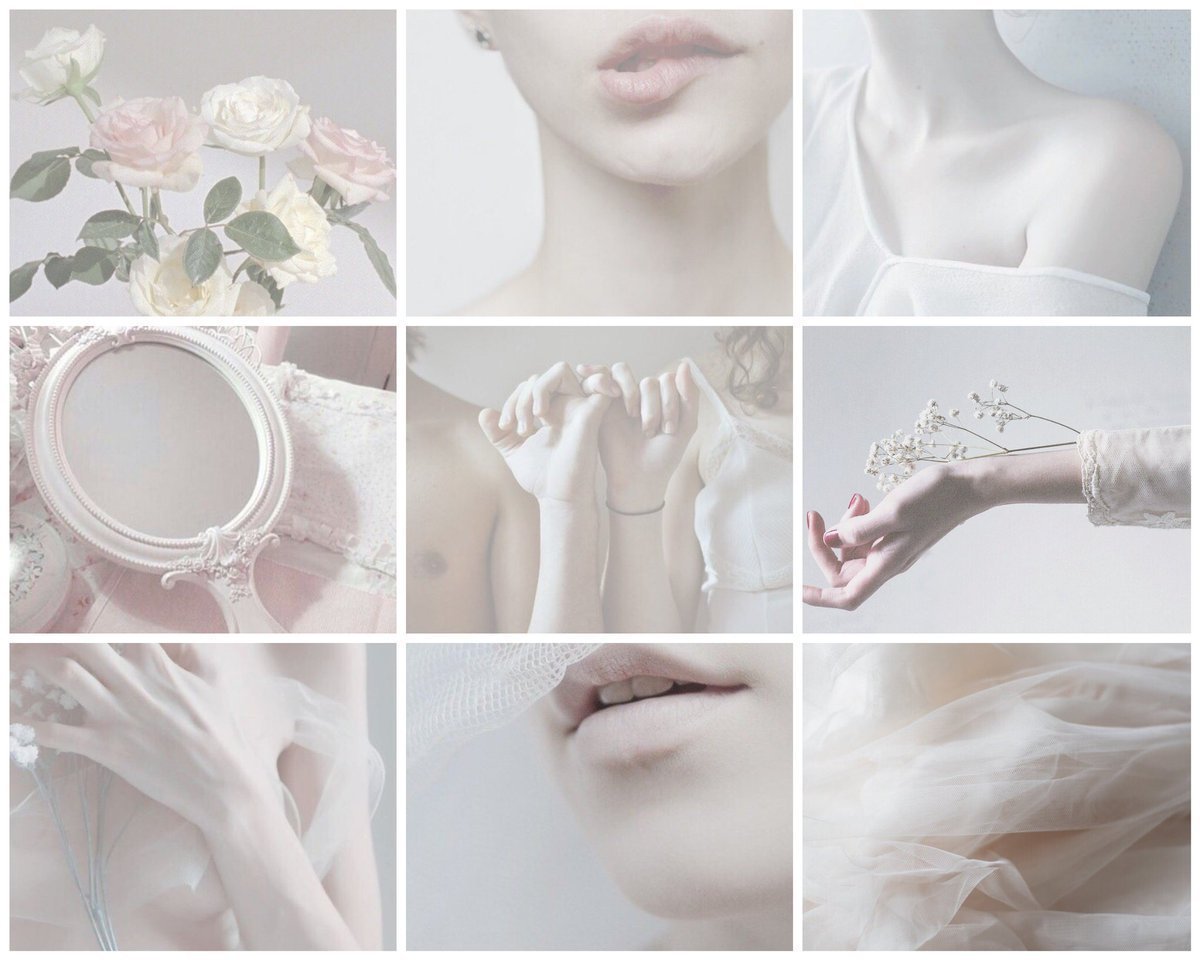 Эстетика белого коллаж