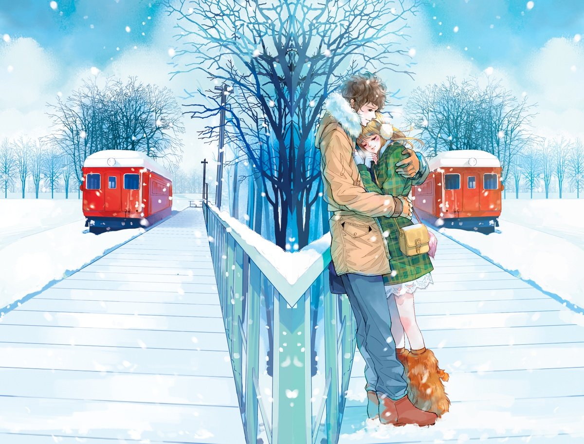 Весенняя железная дорога