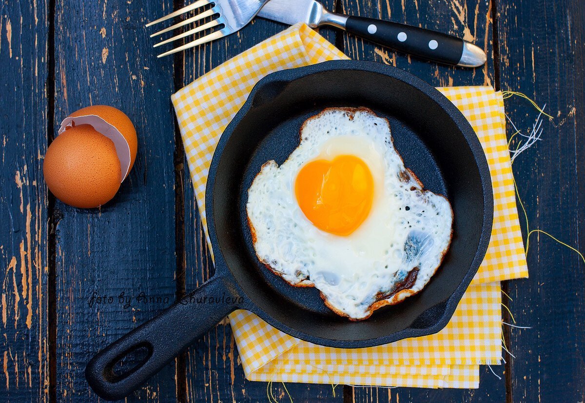 Яичница глазунья