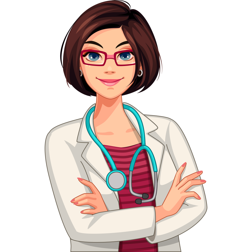 Врач черно белая картинка