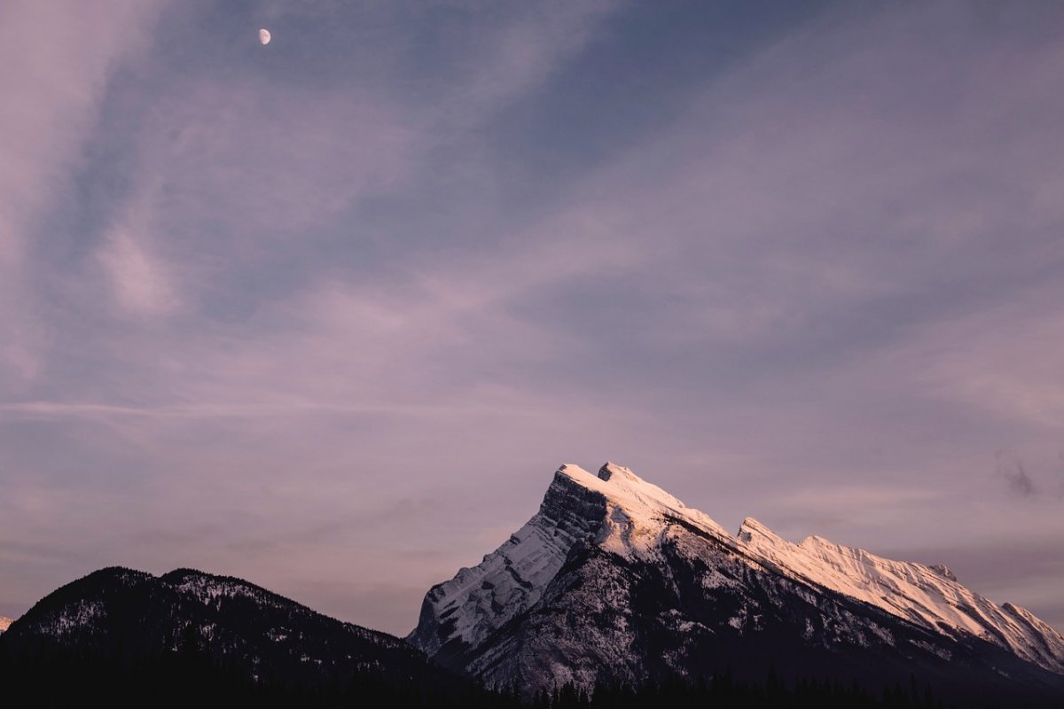 Фон горы Эстетика