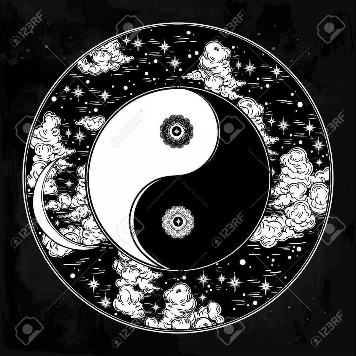 Китайская Монада Инь-Янь