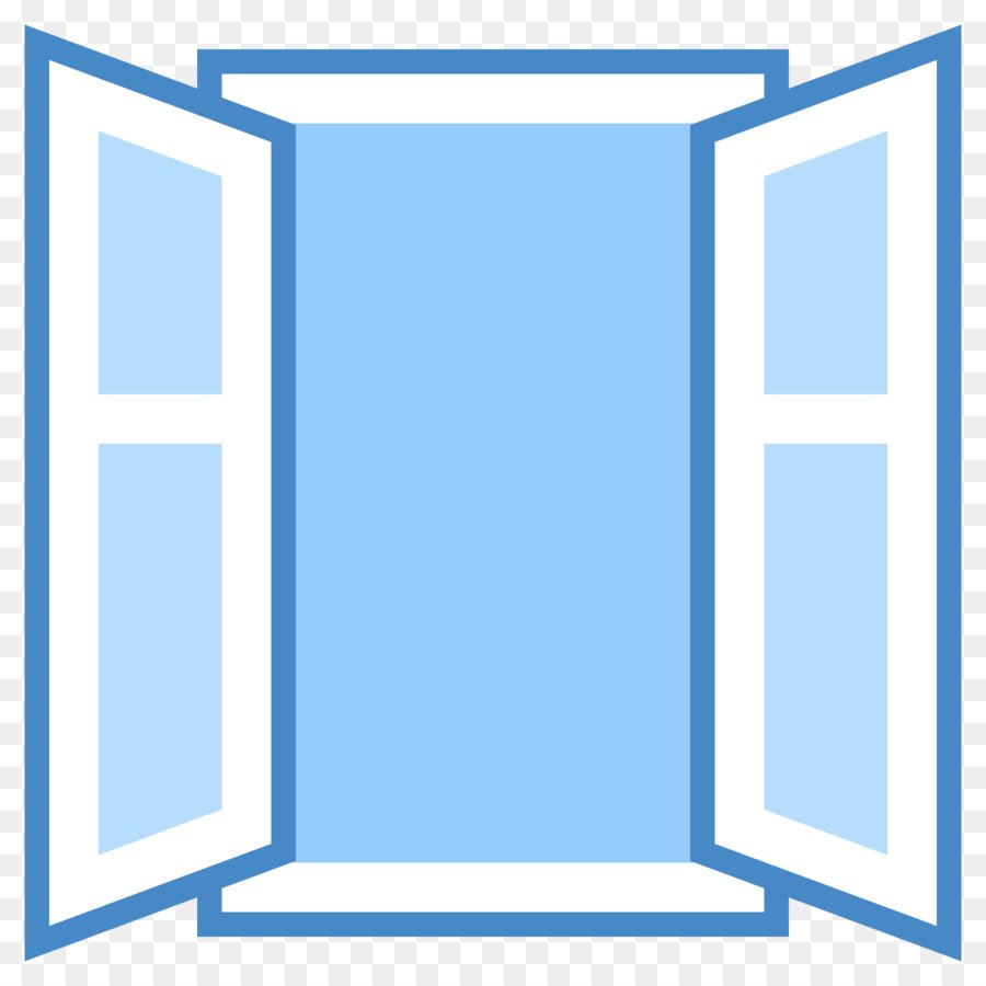 Пластиковое окно на прозрачном фоне