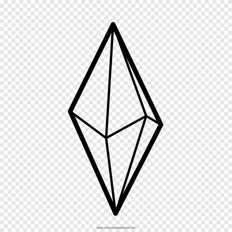 Векторное изображение кристалла