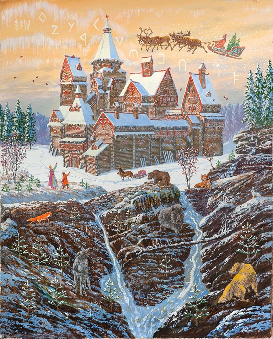 Крестьянская изба в древней Руси