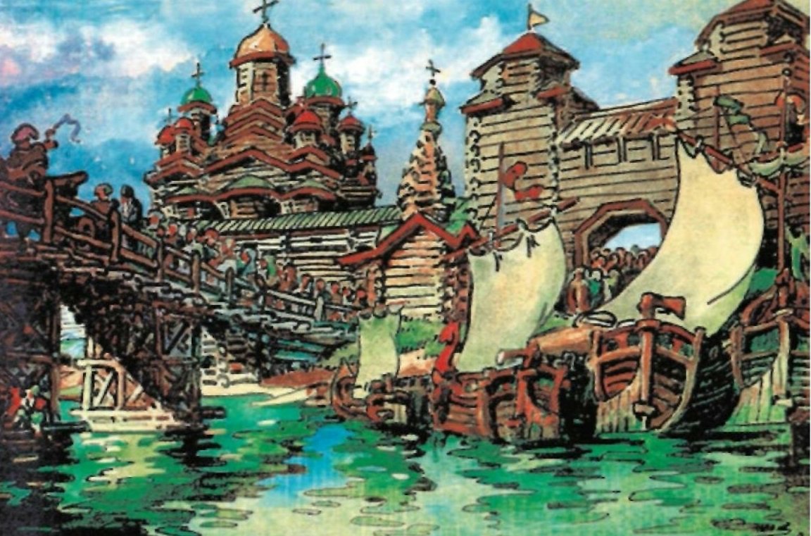 Картины Всеволода Иванова Русь