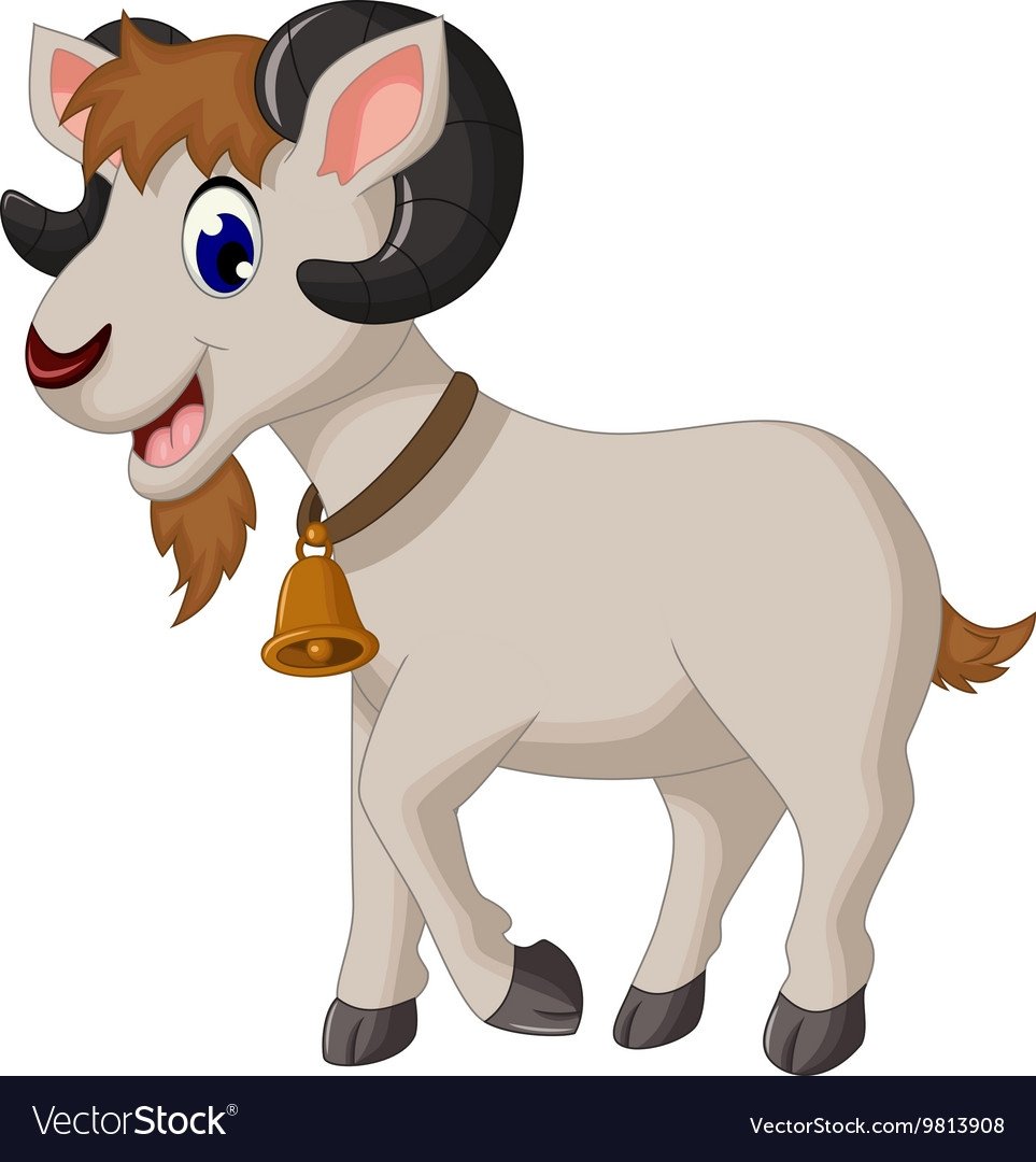 Козленок рисунок