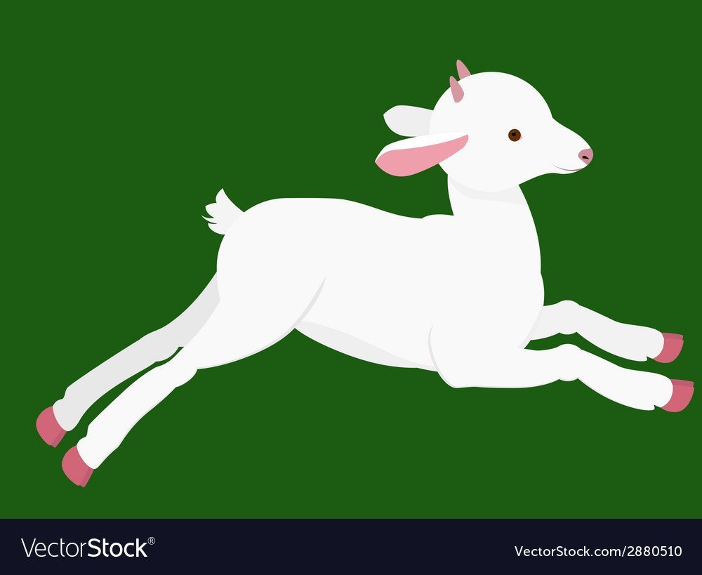 Козлёнок мультяшный