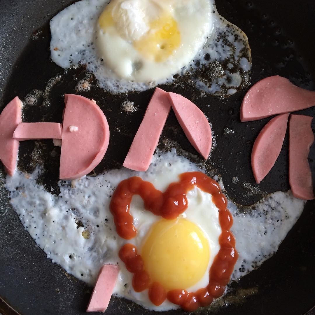 Колбаса вид сверху