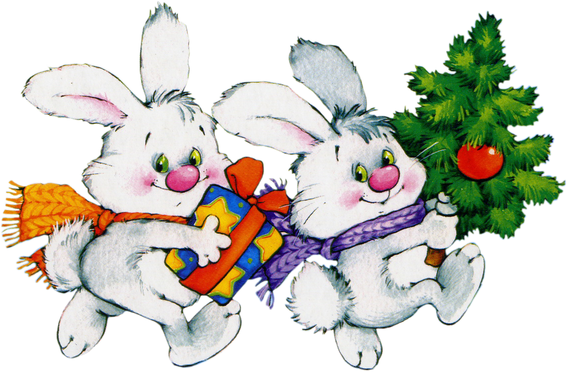 Новогодний зайчик