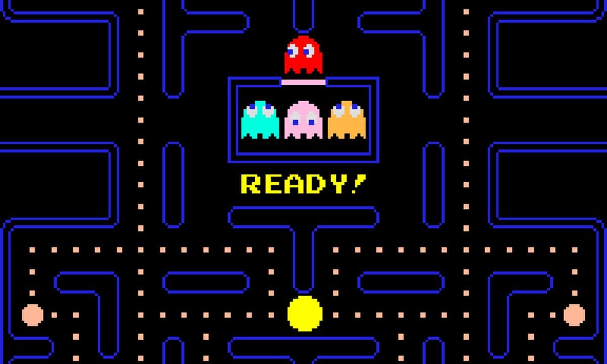 Pacman геймплей