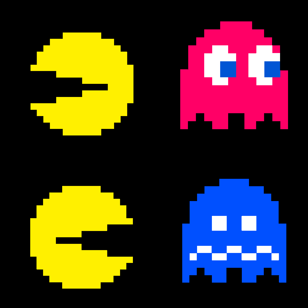 Персонажи ПАКМАНА