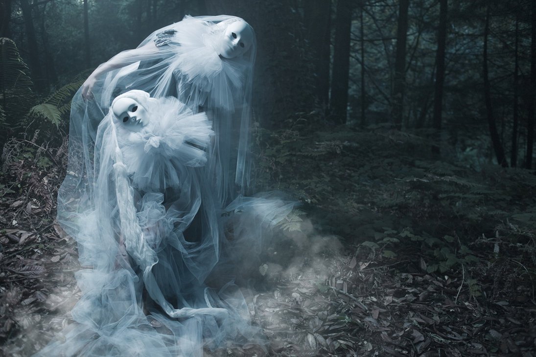 Привидения красивые