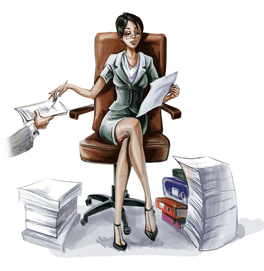 Бухгалтер карикатура