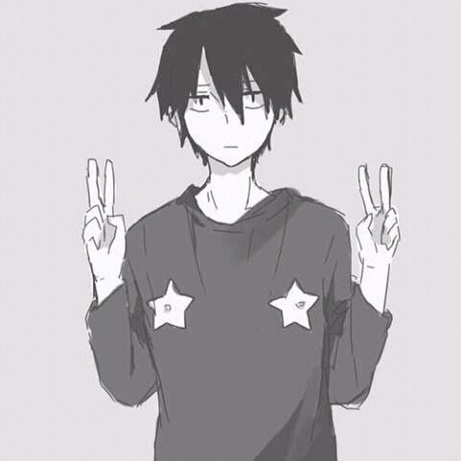 Аниме парень в маске