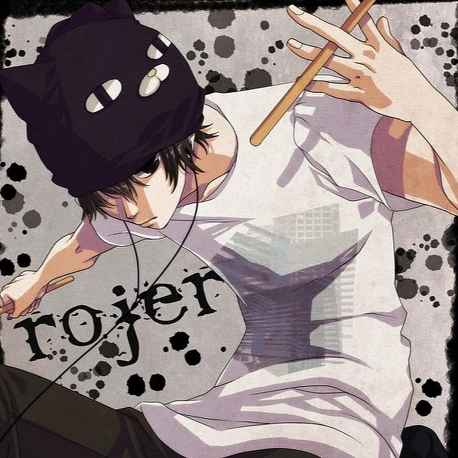 Аниме мальчик в наушниках