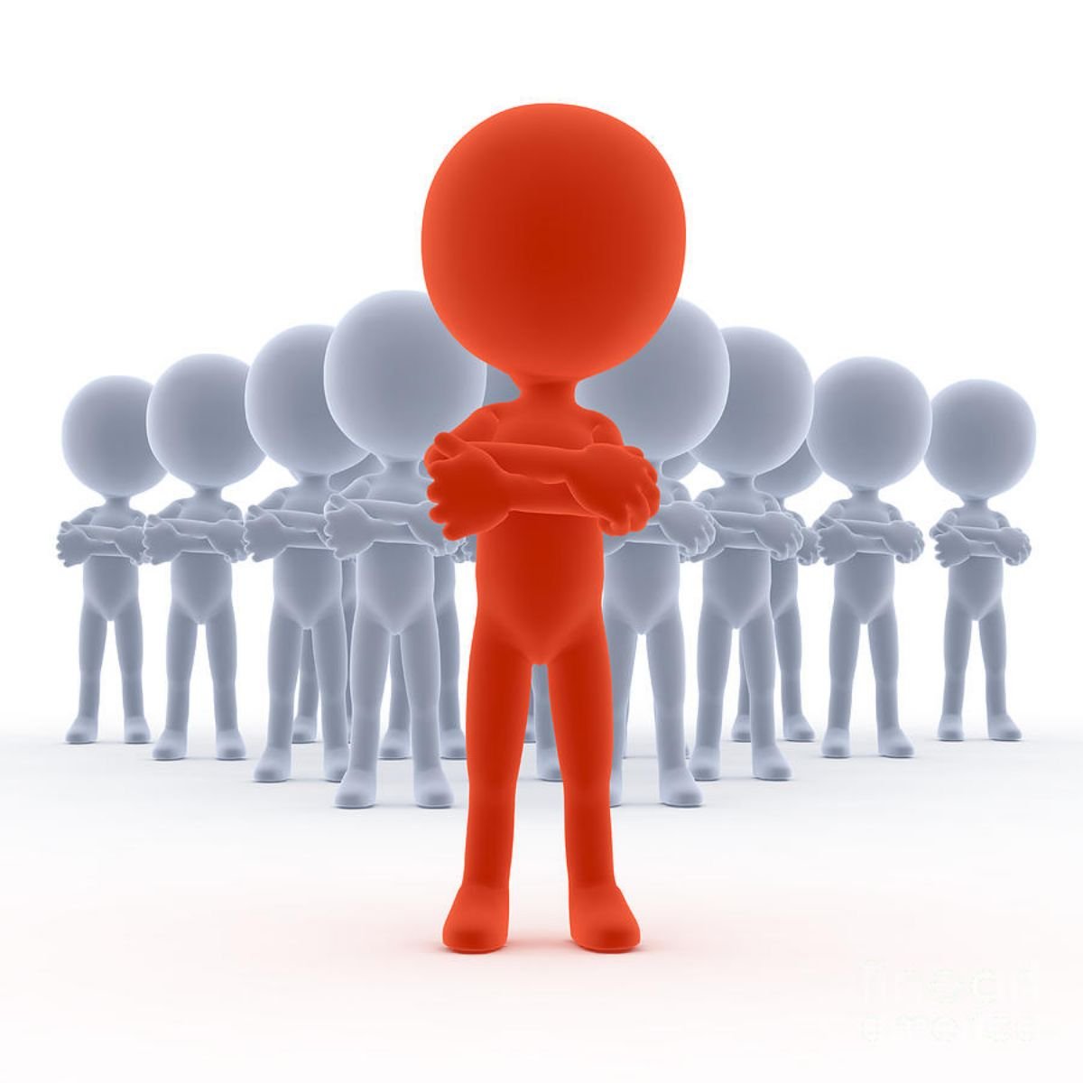 Лидерские качества человечки