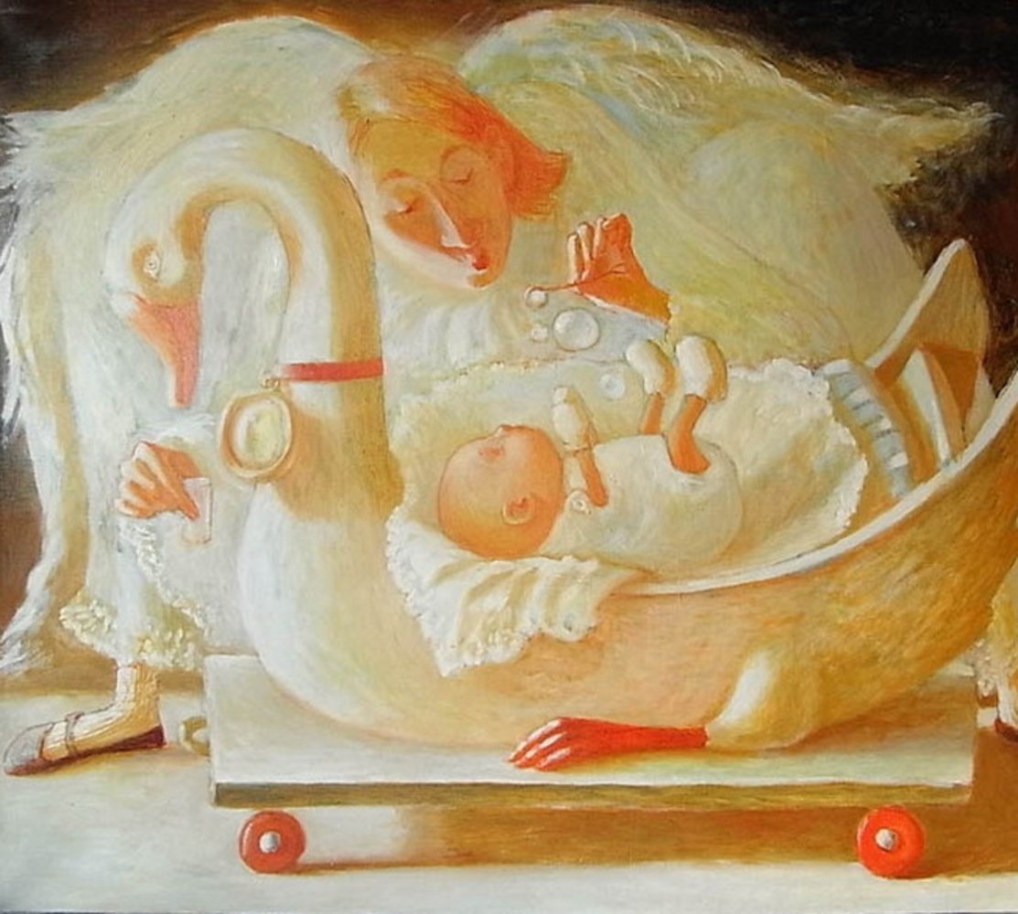 Ангелы художник Королева Анна.