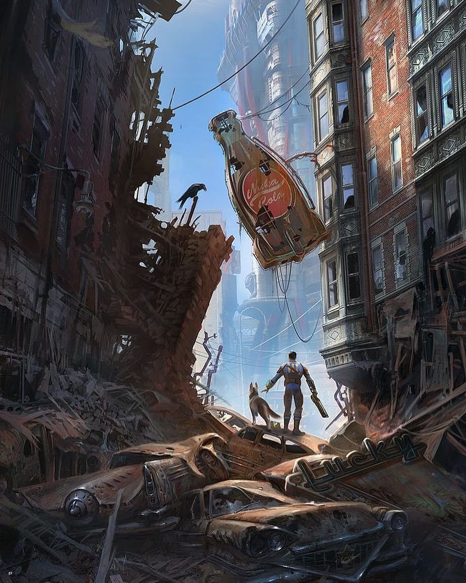 Фоллаут 4 арт