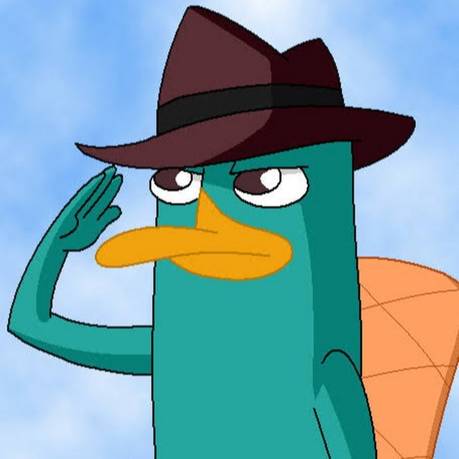 Перри Утконос без шляпы