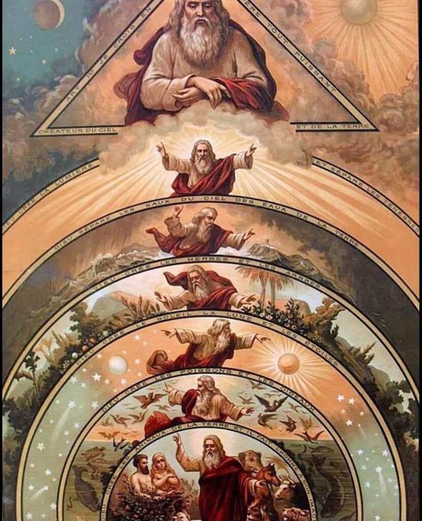 Бог отец Саваоф арт