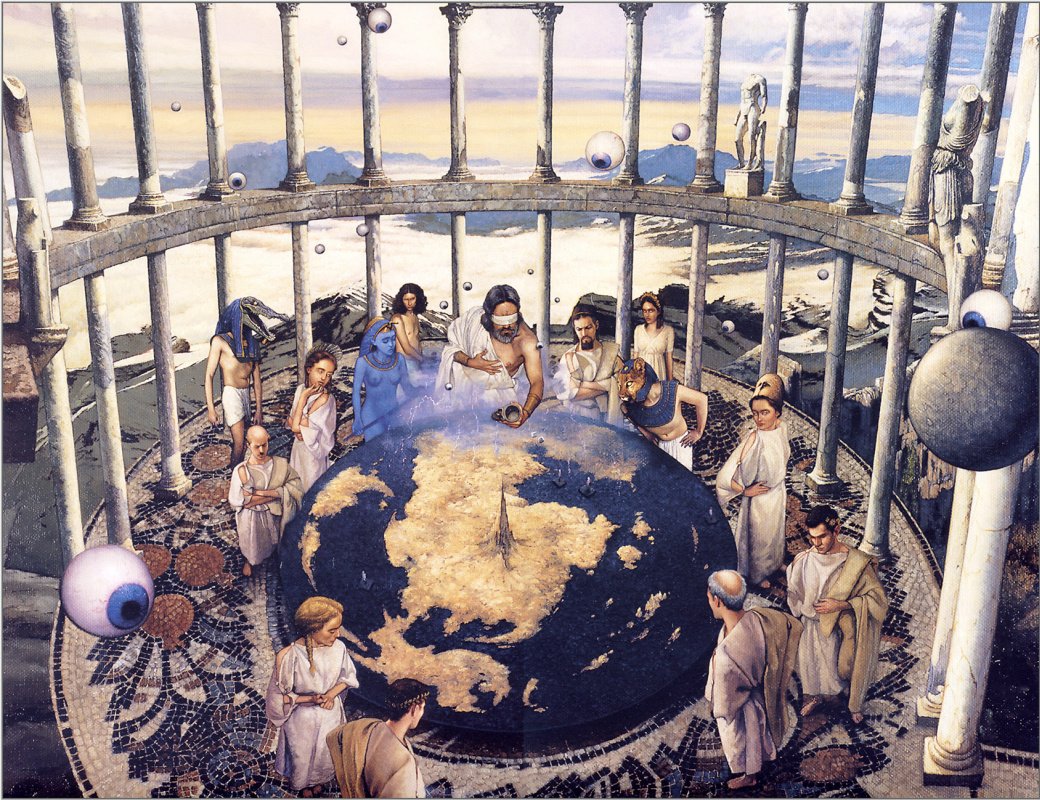 Терри Пратчетт арт боги