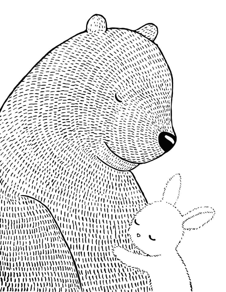 Рисование штрихом животных