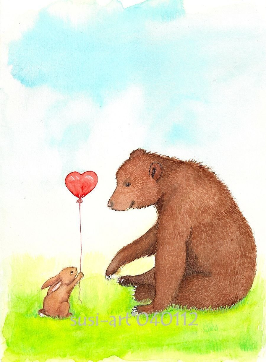 Медвежонок и Зайка