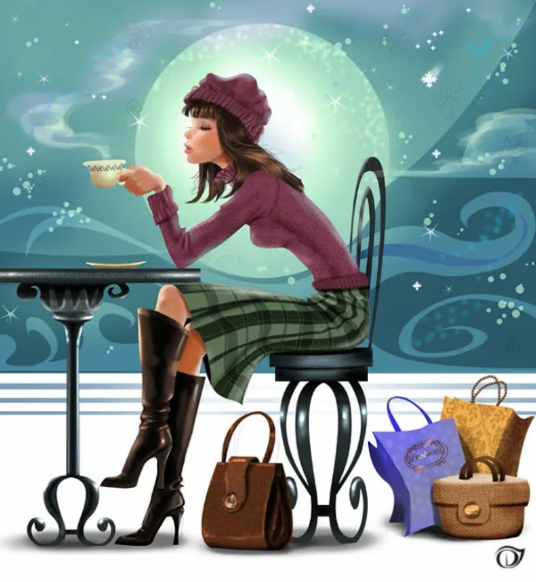 Подруги рисунок