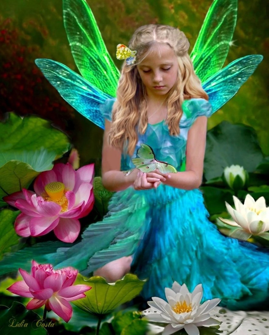 Нимфа и Сильфида