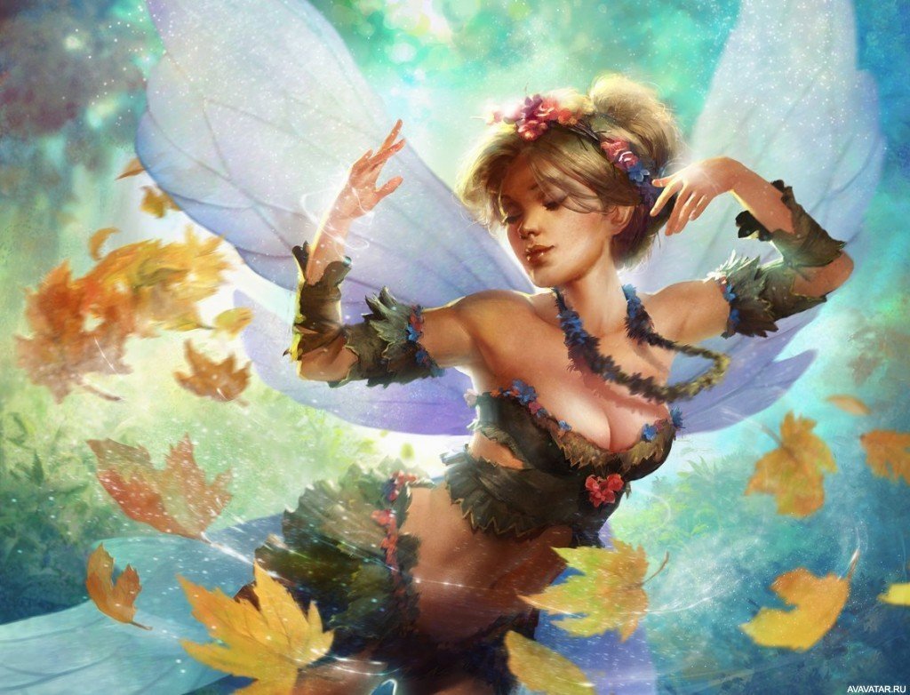 Лесная Фея зимой фотосессия