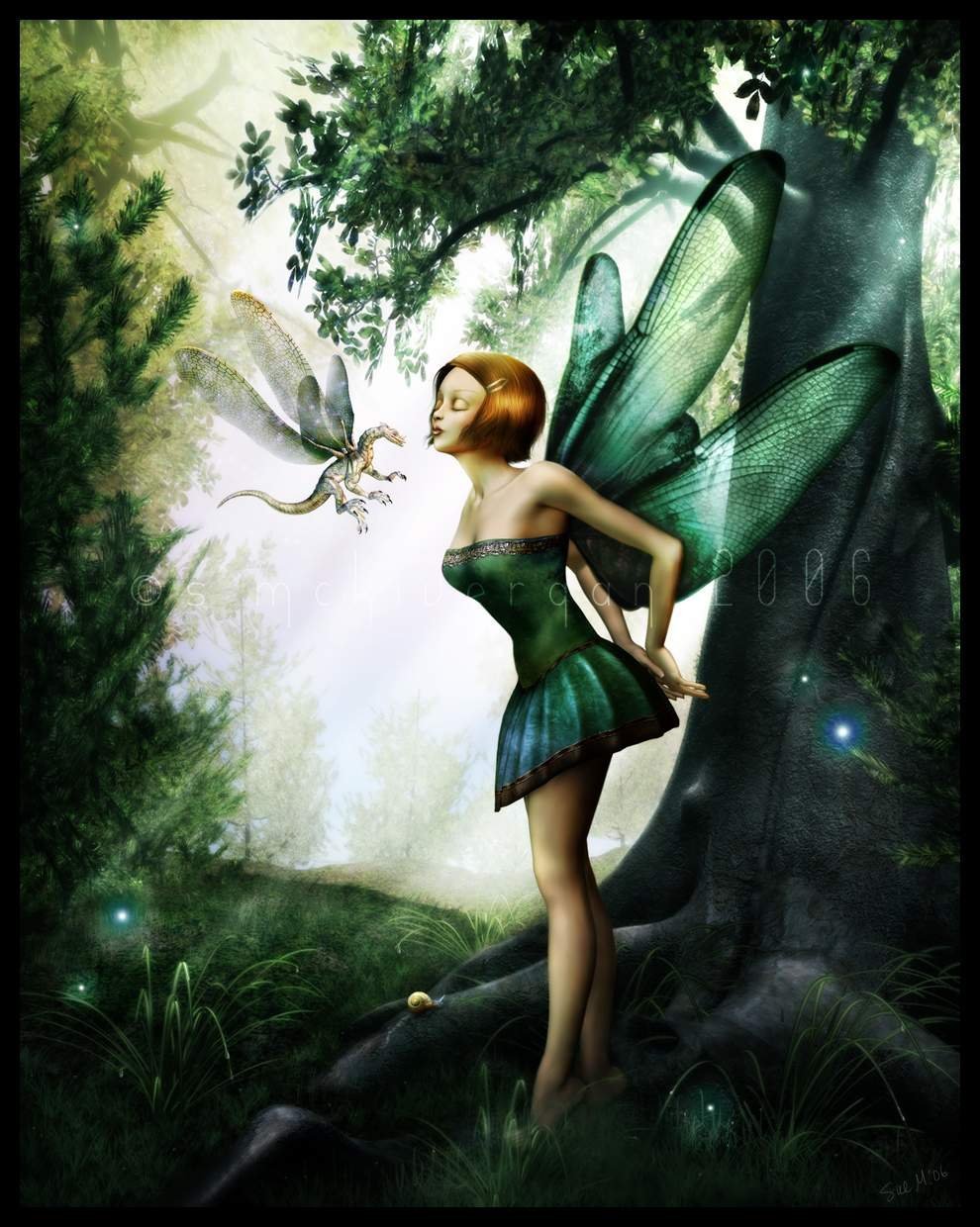 Мужик в костюме феи