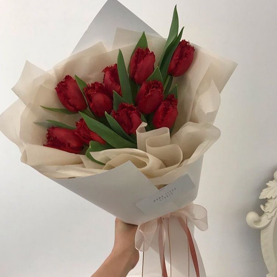 Букет тюльпанов Эстетика