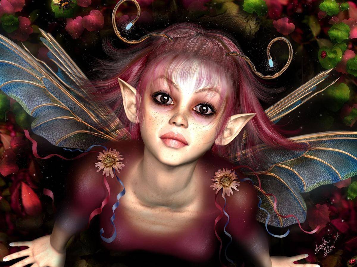 Фигурки из проволоки феи