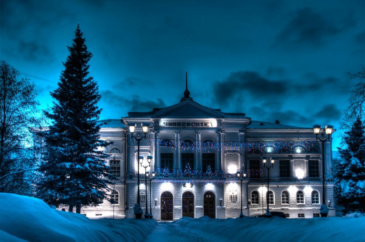 Томск ТГУ зимний