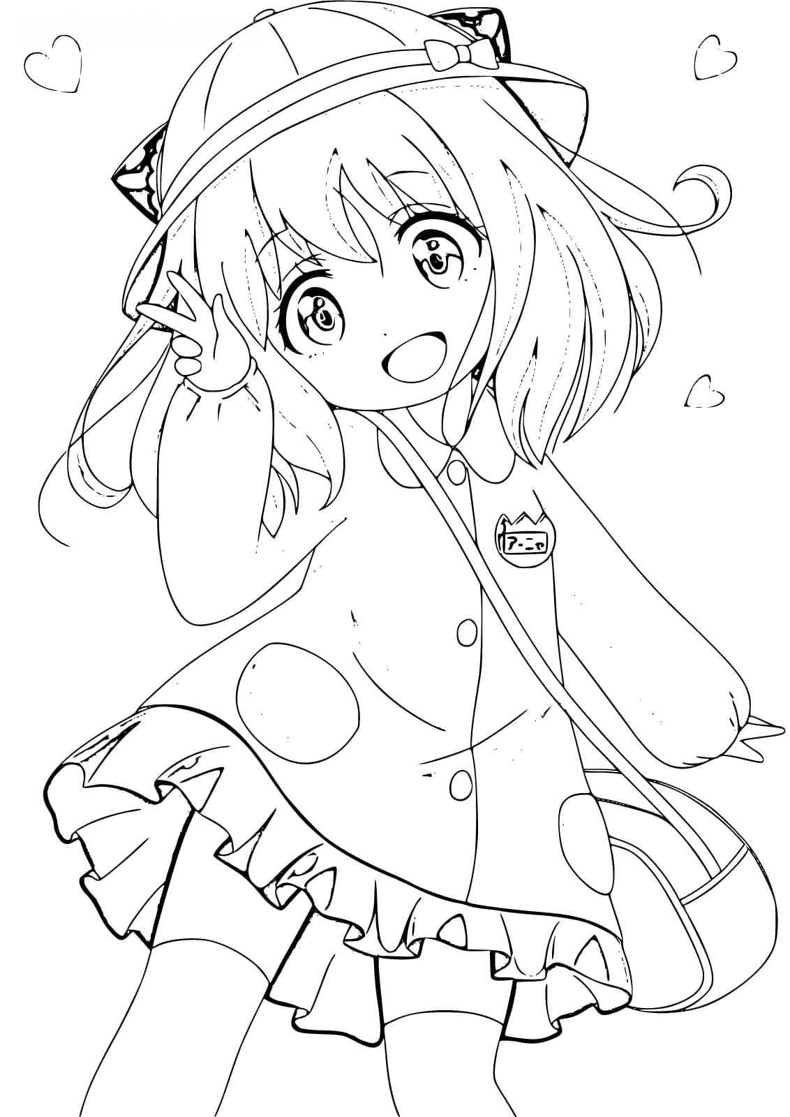 Раскраска аниме семья шпиона