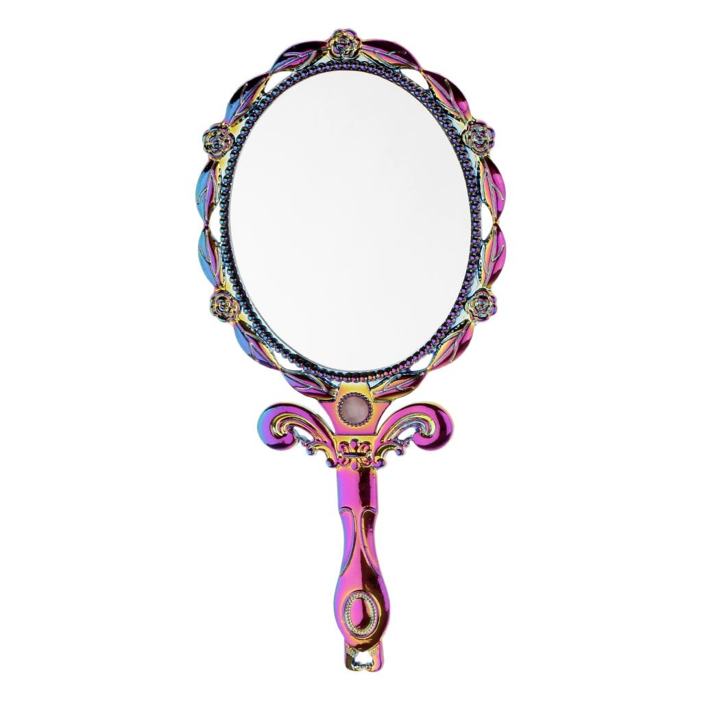 Зеркало с ручкой винтажное