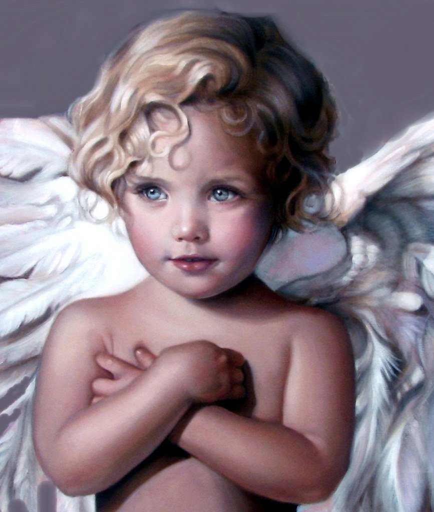 Нэнси Ноэль картины дети ангелы