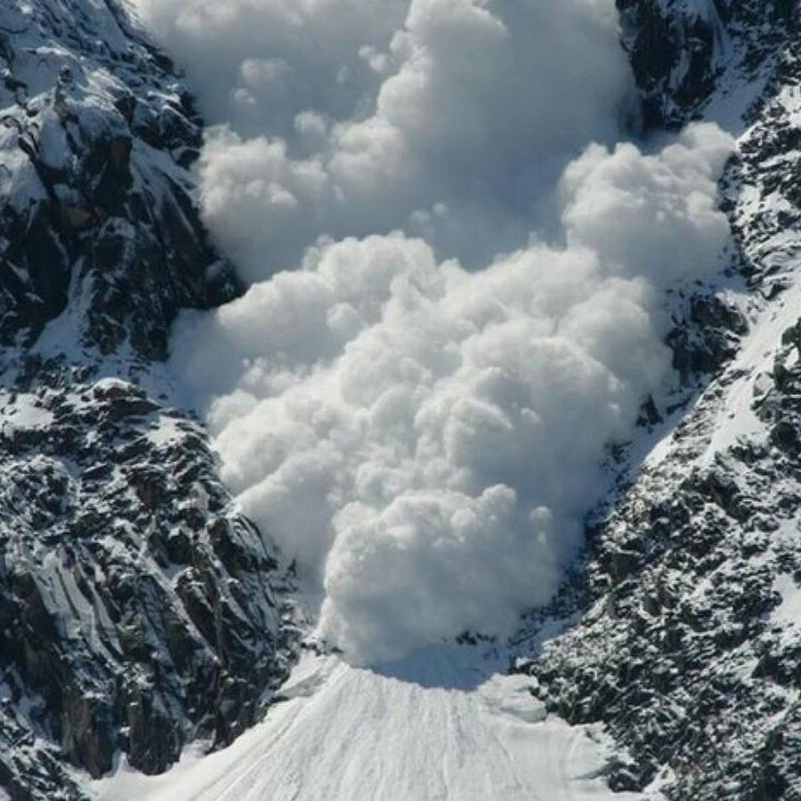 Фотографии лавины