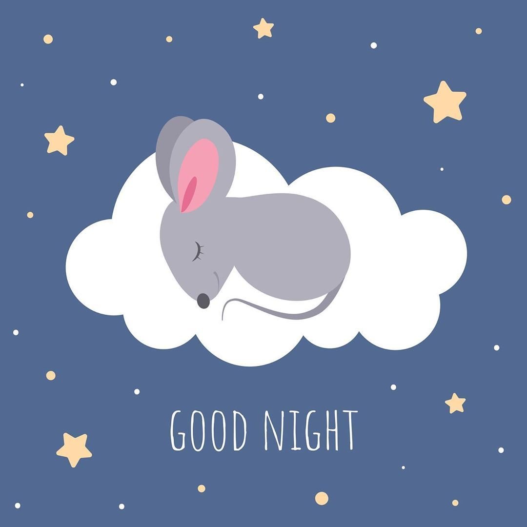Спокойной ночи мышка картинки