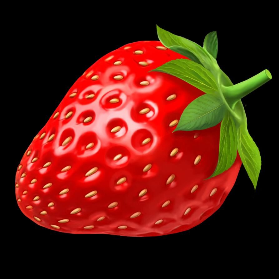 Клубника рисунок для детей