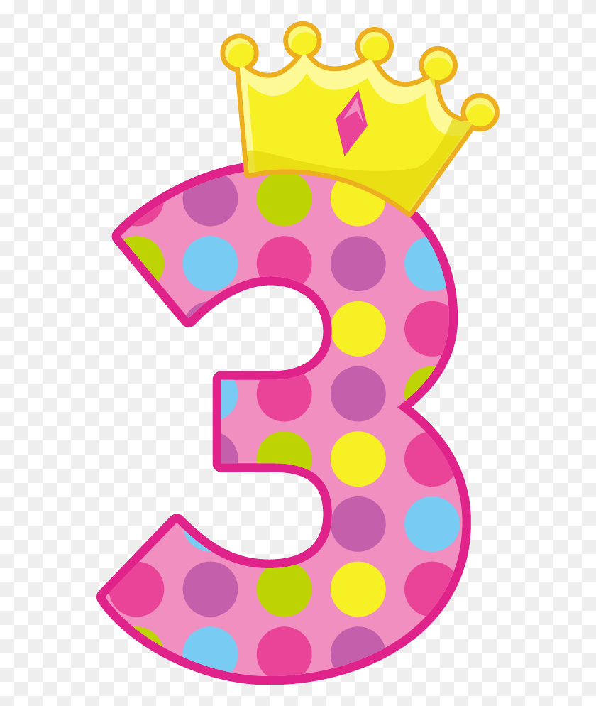 Цифра три красивая