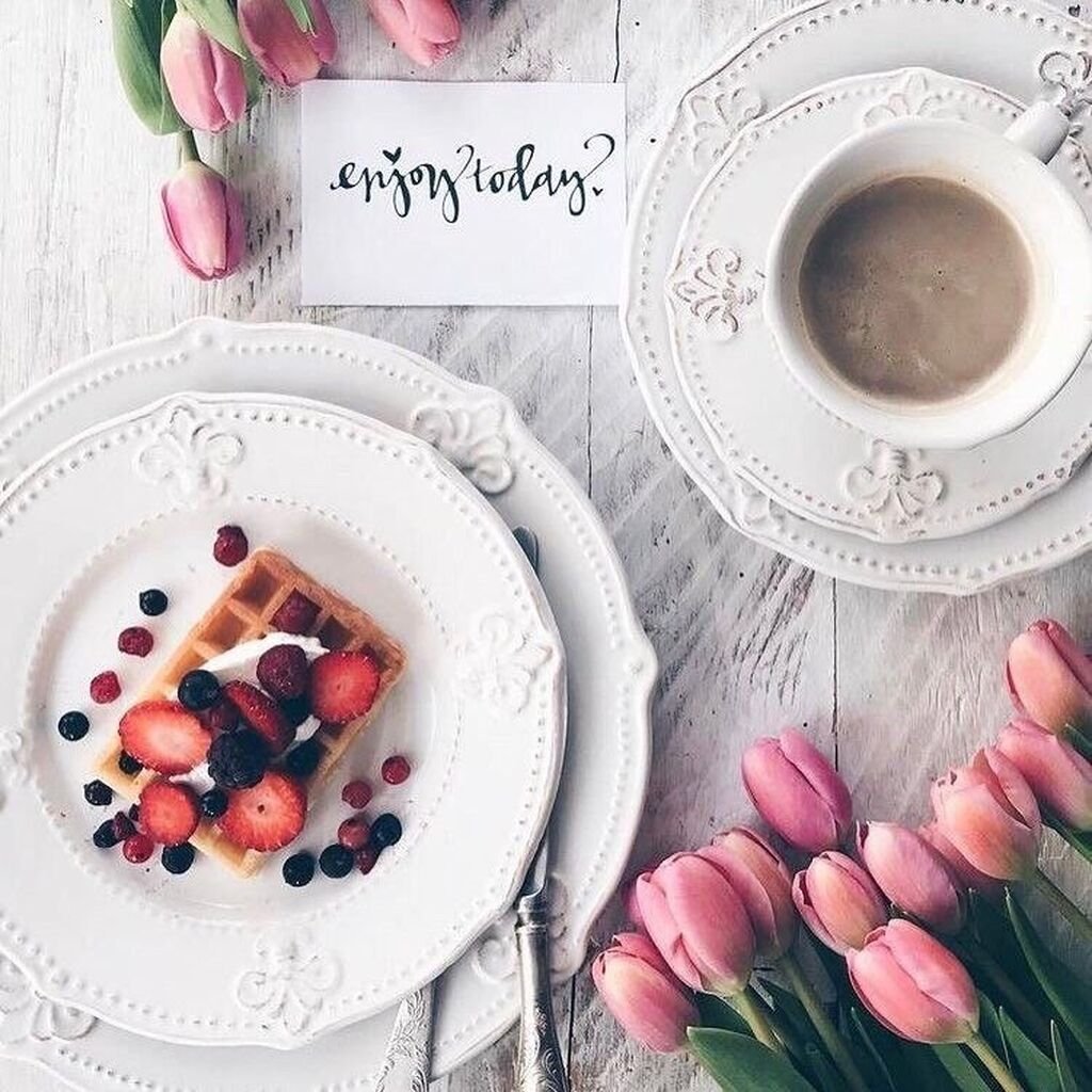 Стильные поздравления с добрым утром