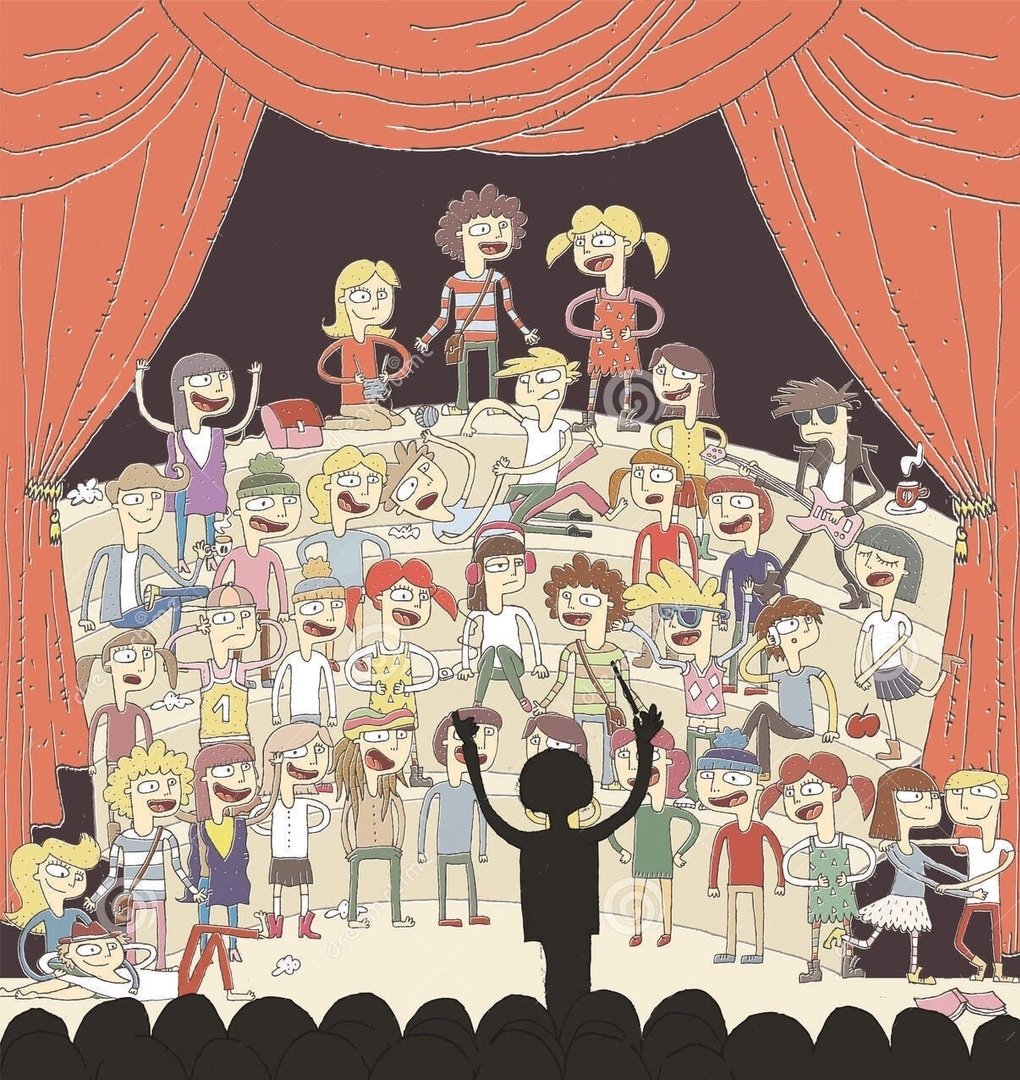 С днем рождения дирижеру хора