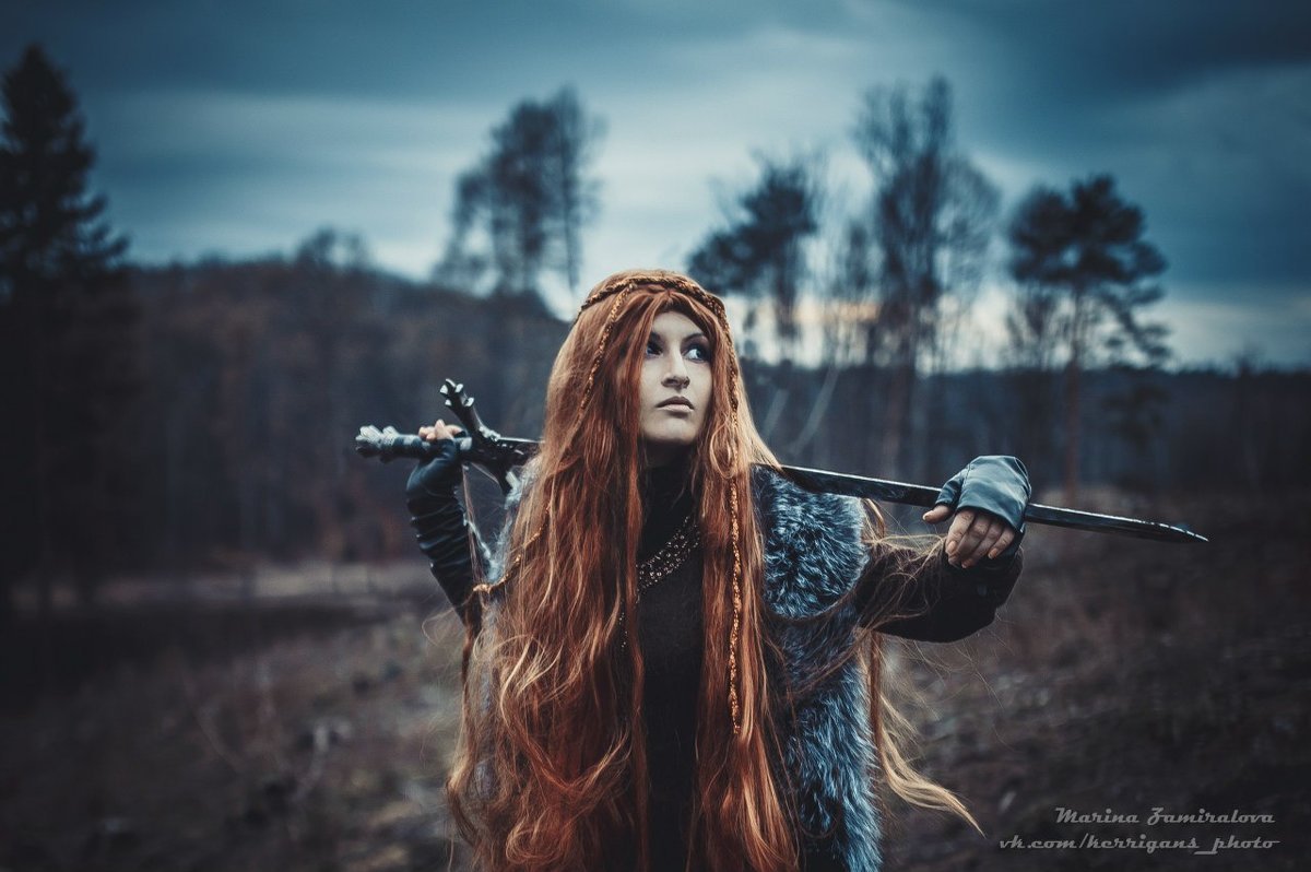 Фотосессия в стиле Валькирия