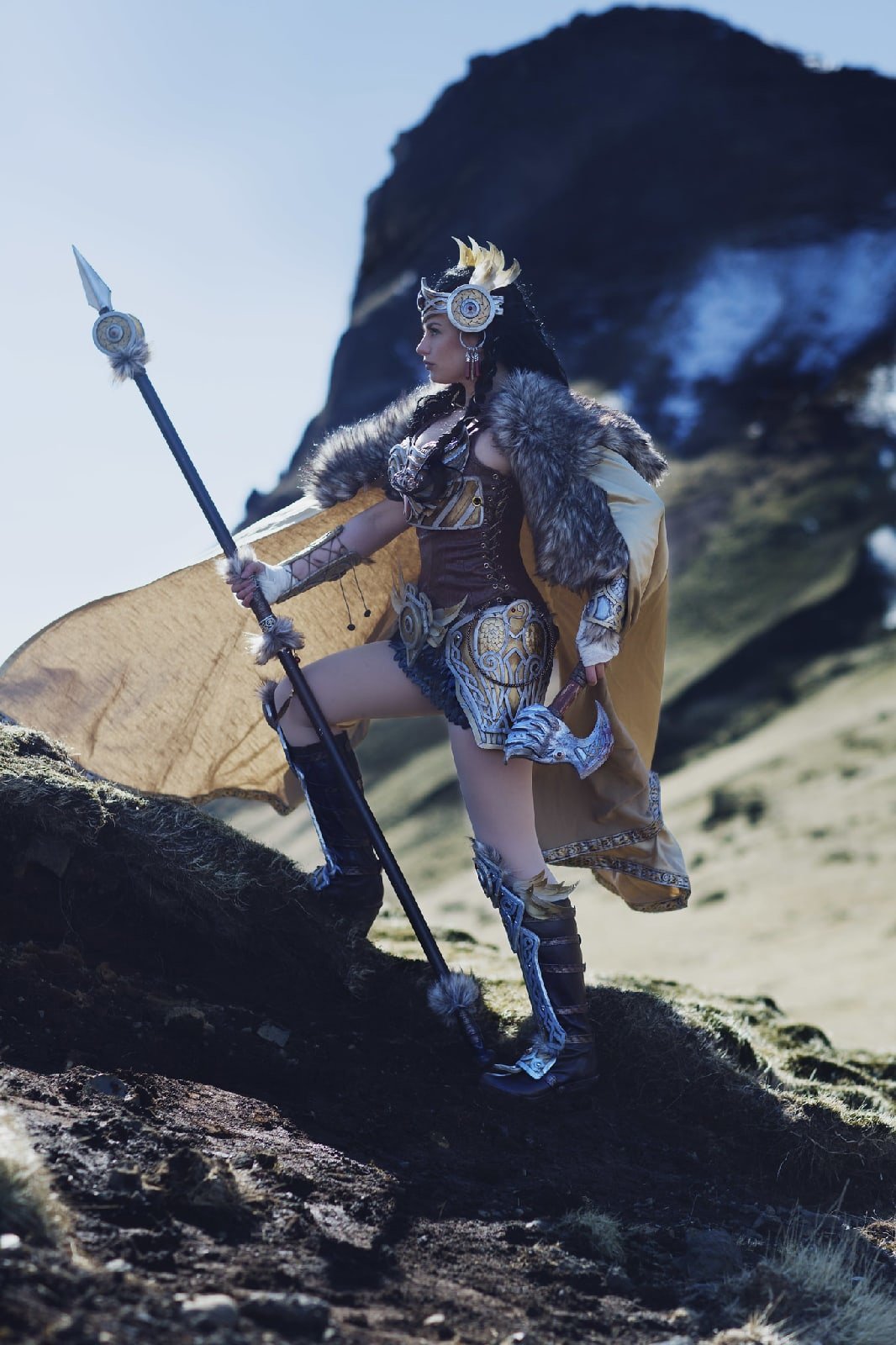 Воительница Валькирия косплей