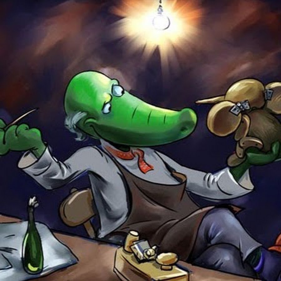 Чебурашка и крокодил Гена герои