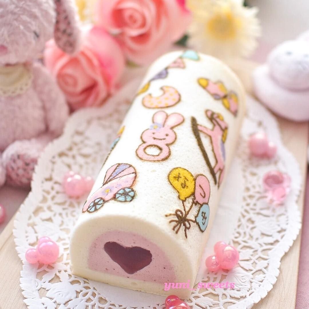 Японский бисквитный рулет