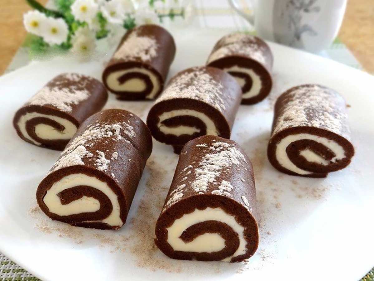 Пирожное бисквитное штафетка