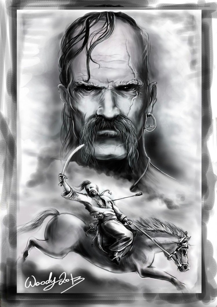 Князь Святослав Игоревич тату